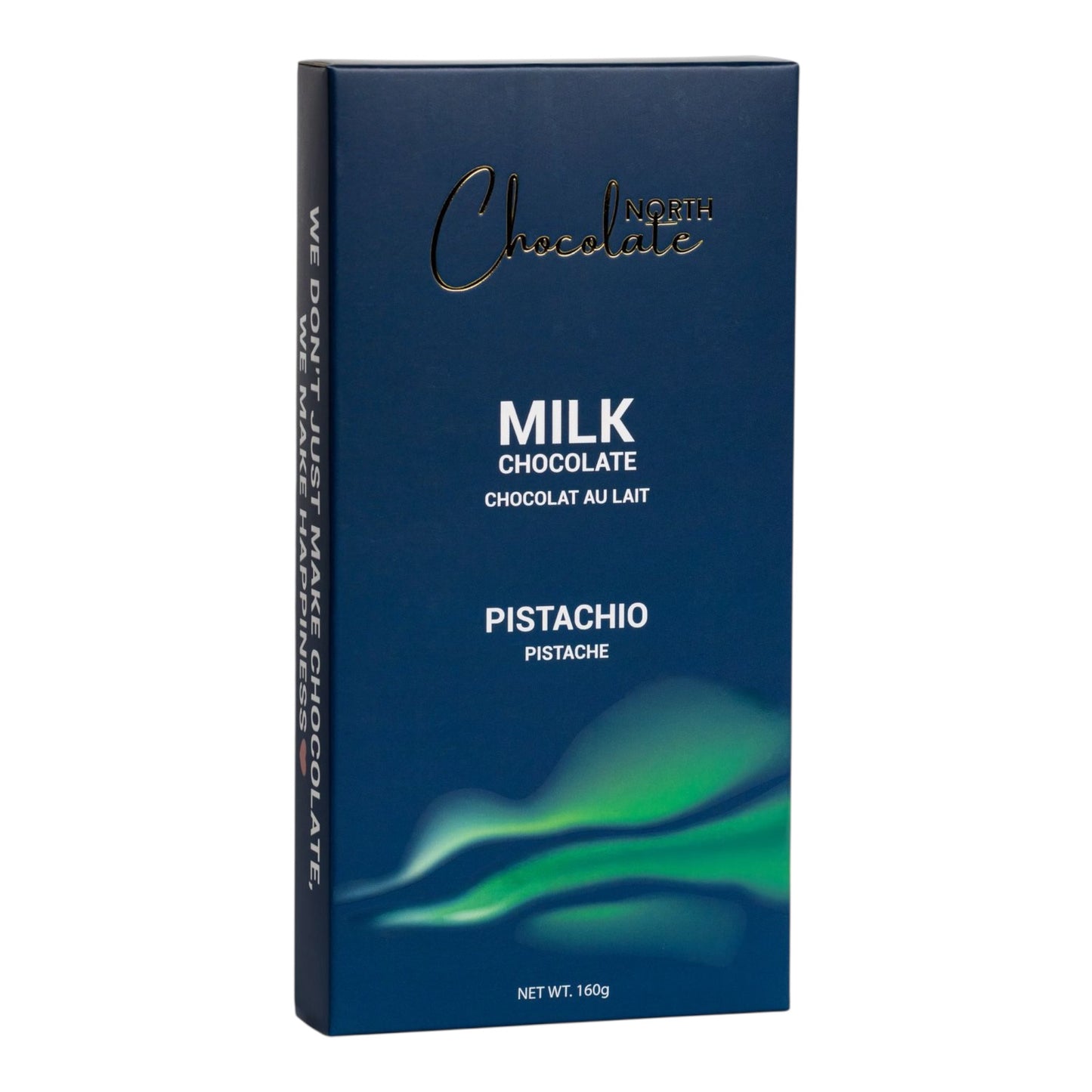 North Chocolate – Aurora Bar – Pistachio Milk Chocolate Bar