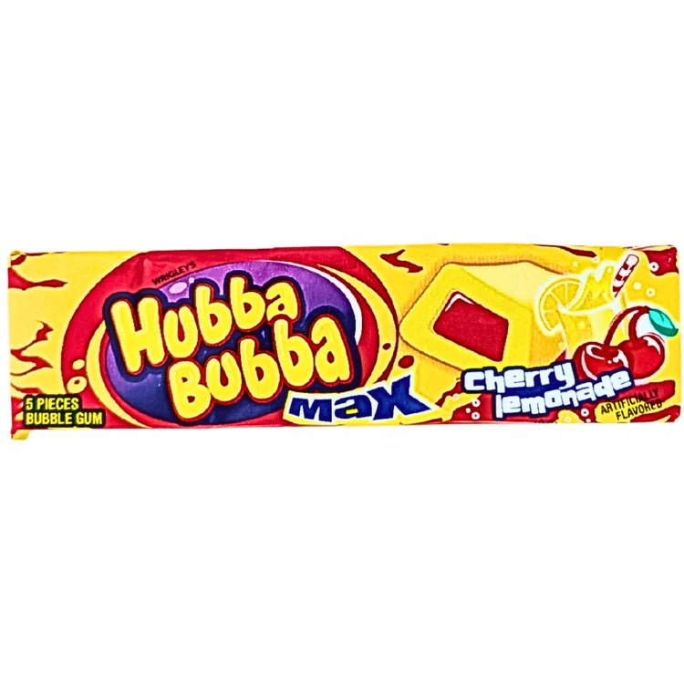 Hubba Bubba 5pc Gum Max Cherry Lemonade