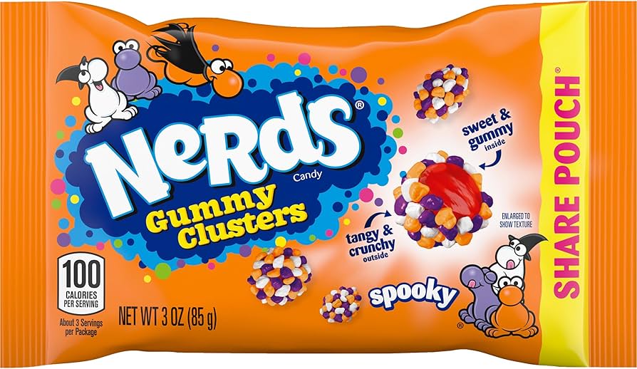 Nerds Spooky Halloween Gummy Clusters