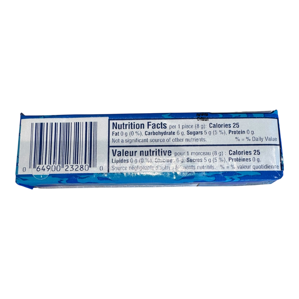 Wrigley's Hubba Bubba Sour Blue Raspberry Bubble Gum