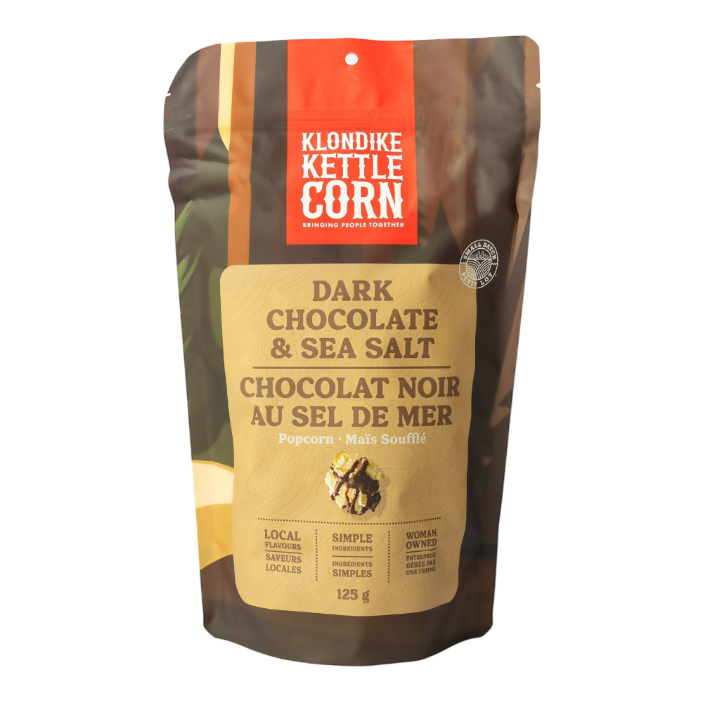 Klondike Kettle Corn - Dark Chocolate & Sea Salt