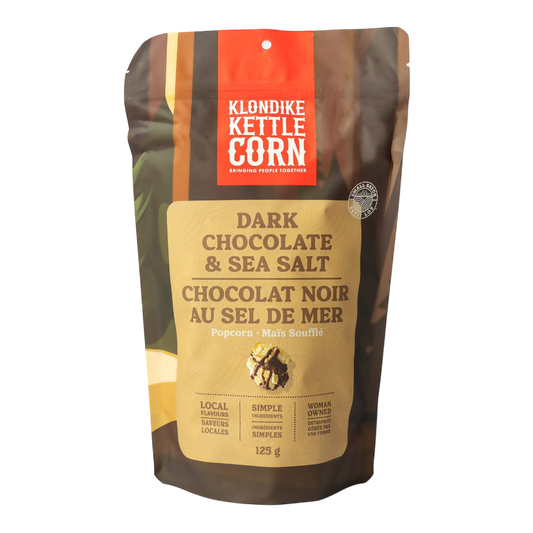 Klondike Kettle Corn - Dark Chocolate & Sea Salt