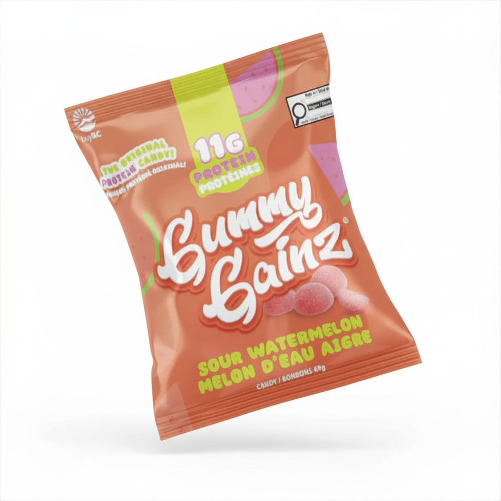 Gummy Gainz Sour Watermelon Protein Gummies