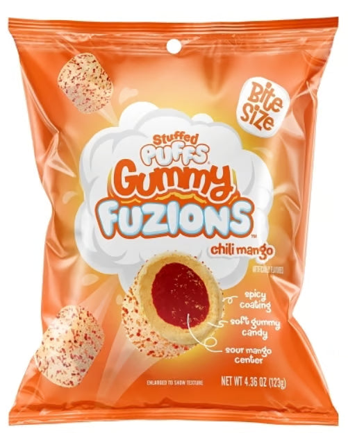 Stuffed Puffs Fuzions Chili Mango Filled Marshmallow Bites