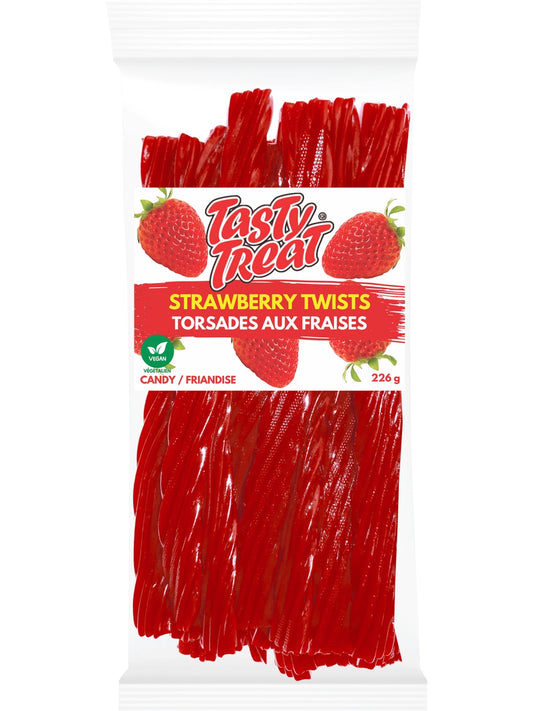 Tasty Treat Strawberry Licorice Twists