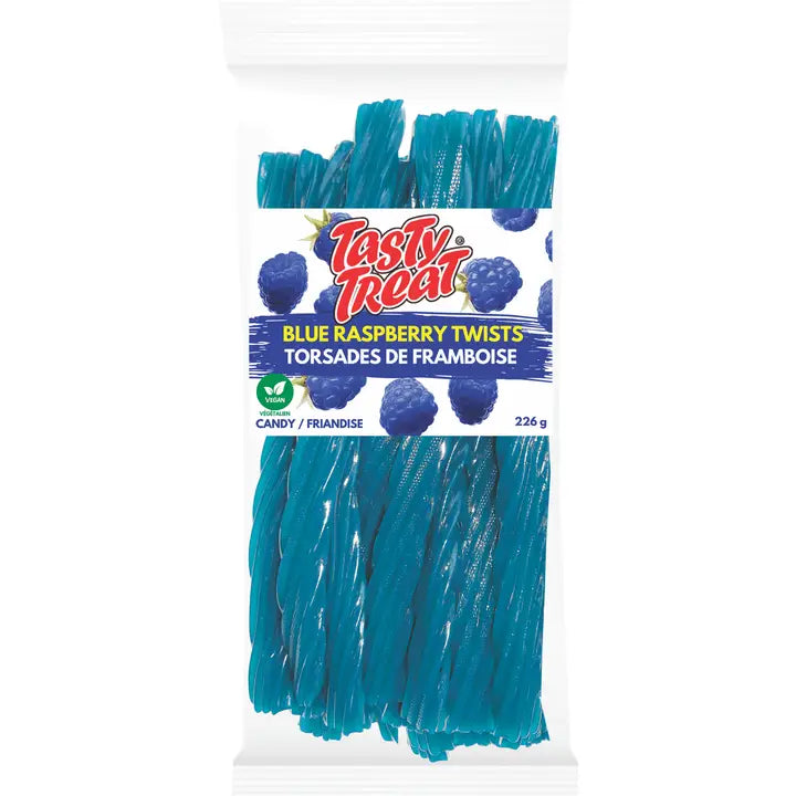 Tasty Treat Blue Raspberry Licorice Twists