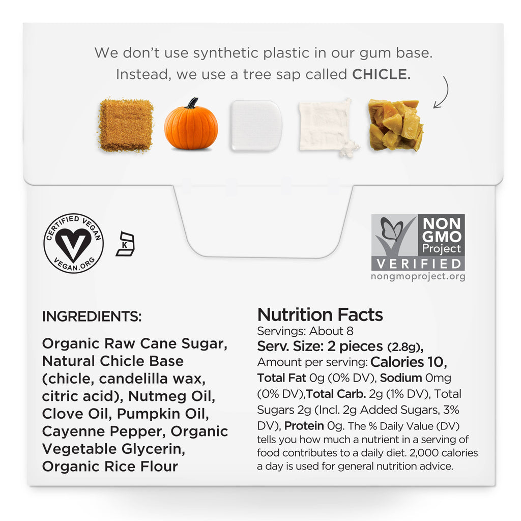 Simply Gum - Sugar Free - Pumpkin Spice