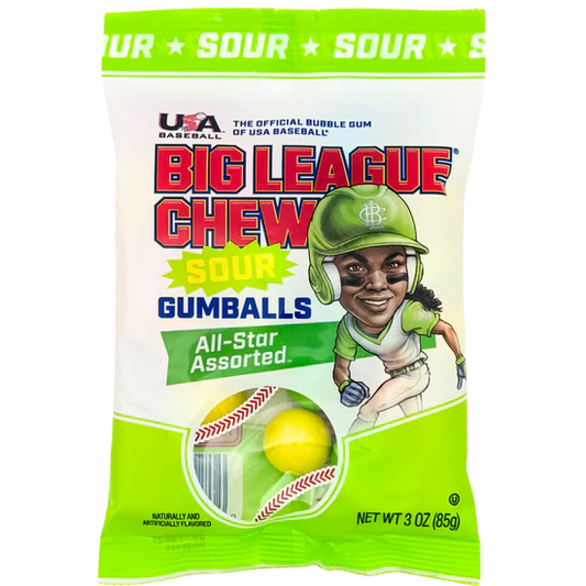 Big League Chew Sour Gumballs