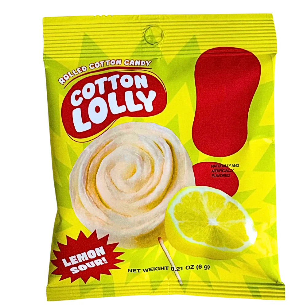 Cotton Lolly Lemon Sour