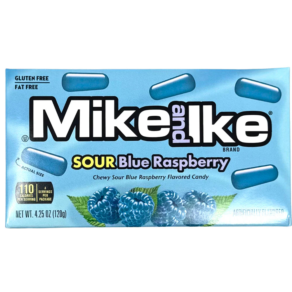 Mike and Ike Sour Blue Raspberry