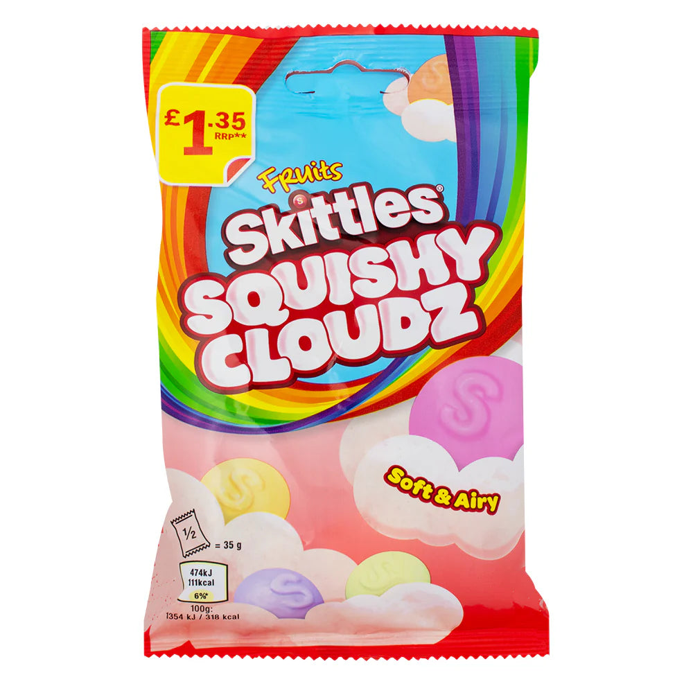 Skittles Fruit Squishy Cloudz (UK)