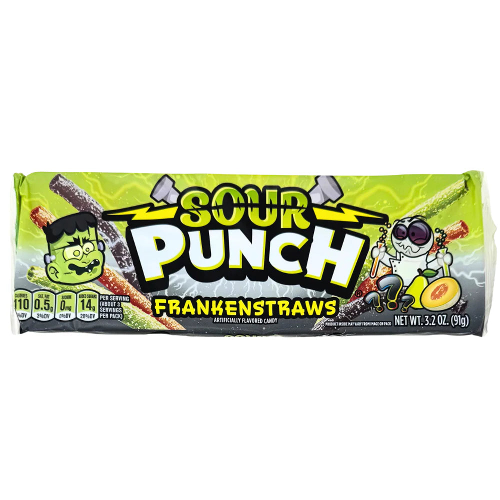 Sour Punch Frankenstraws