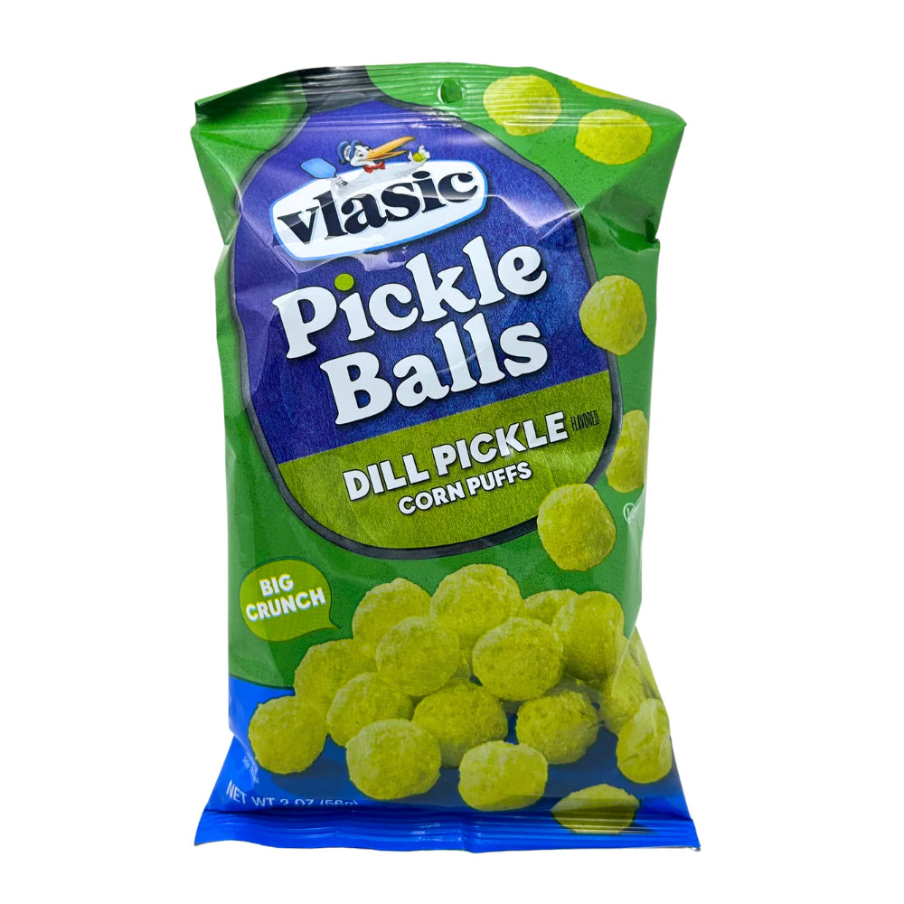 Vlasic Dill Pickle Balls Corn Puffs