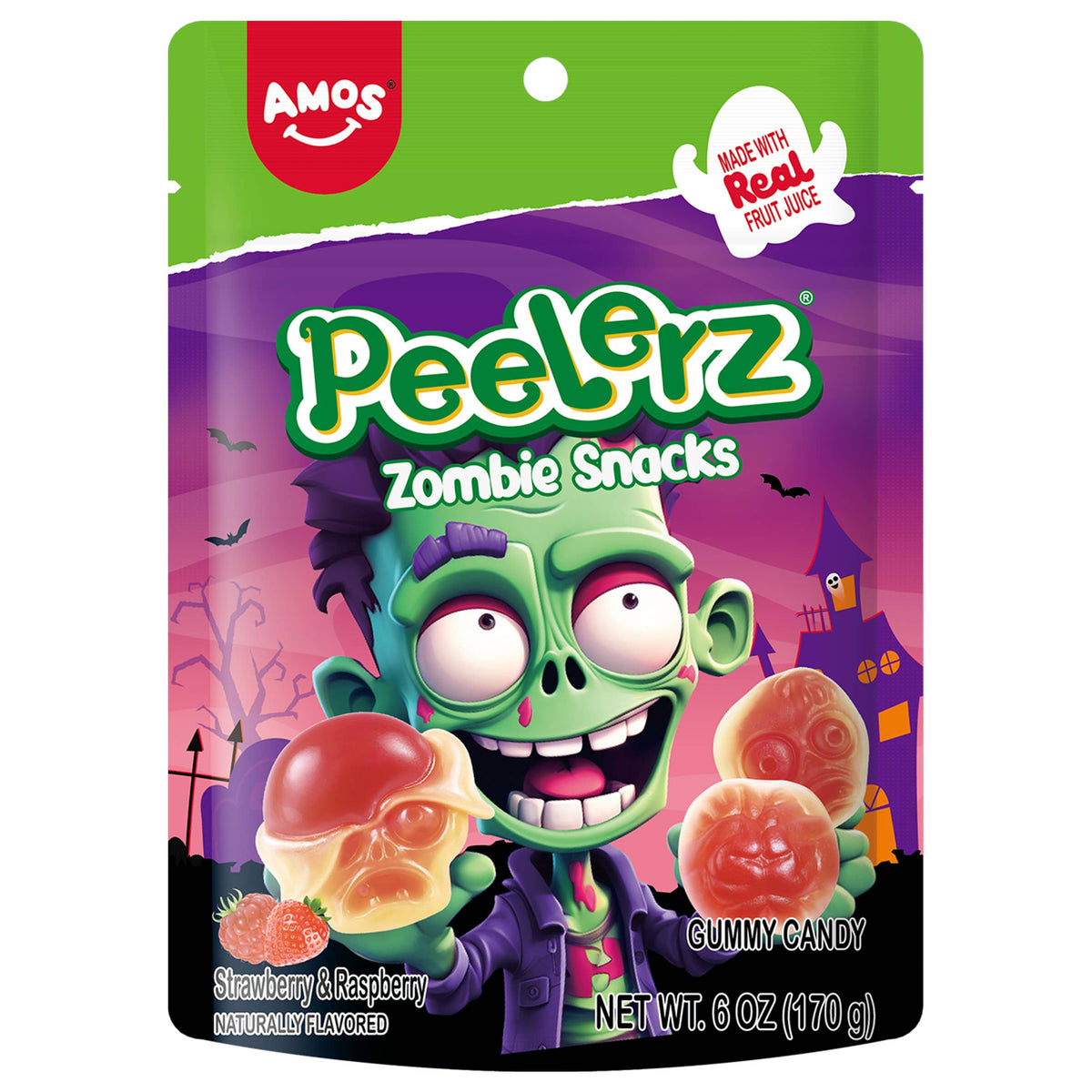 Amos Halloween Peelerz Gummy Zombie