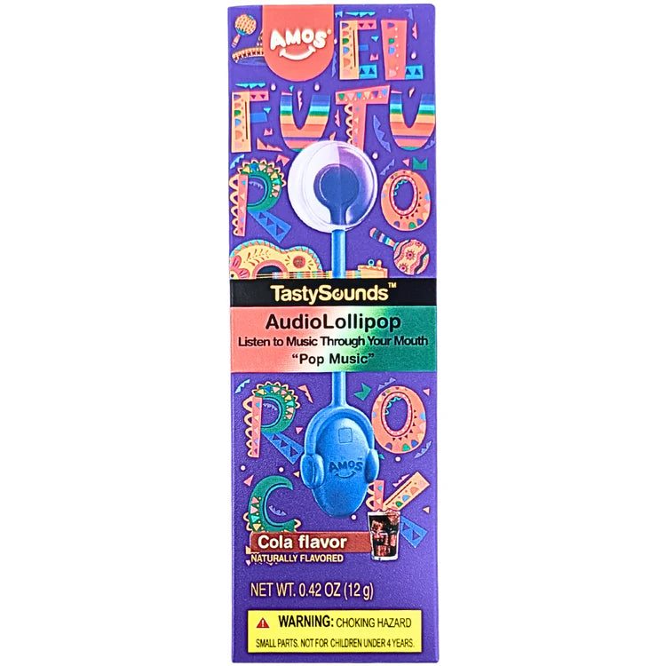 Amos TastySounds Audio Lollipop - Cola