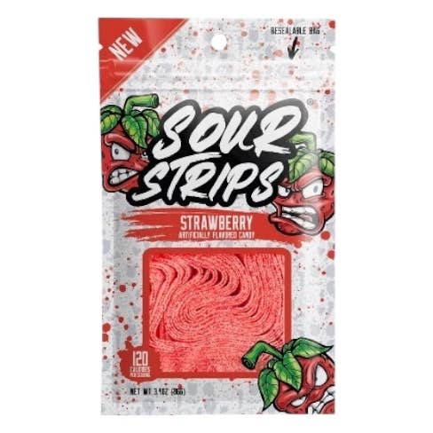Sour Strips Strawberry