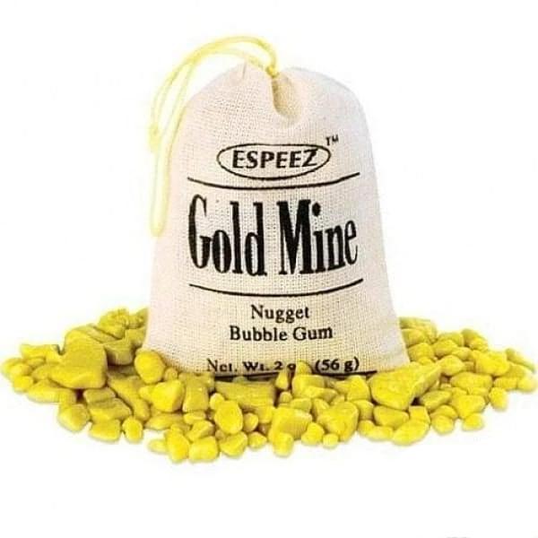 Espeez Gold Mine Bubble Gum