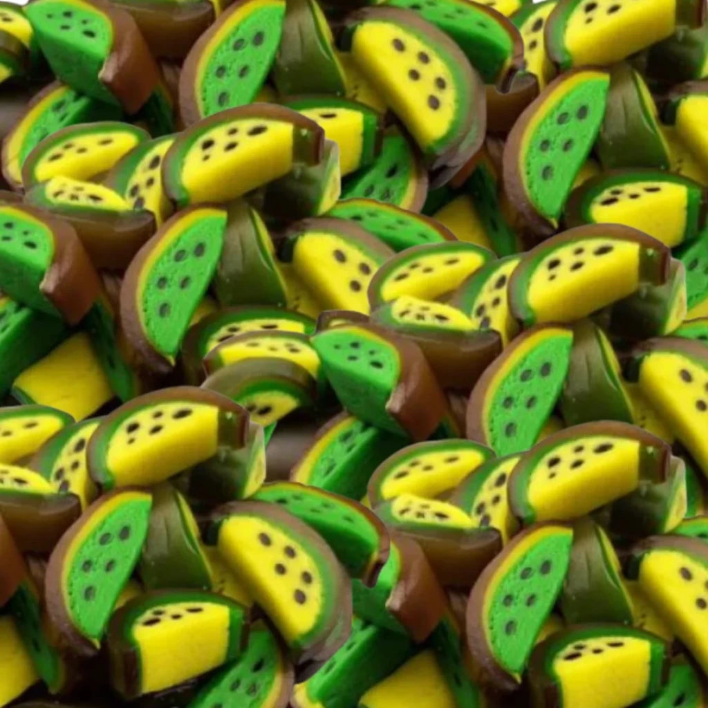Vidal Kiwi Licorice Slices