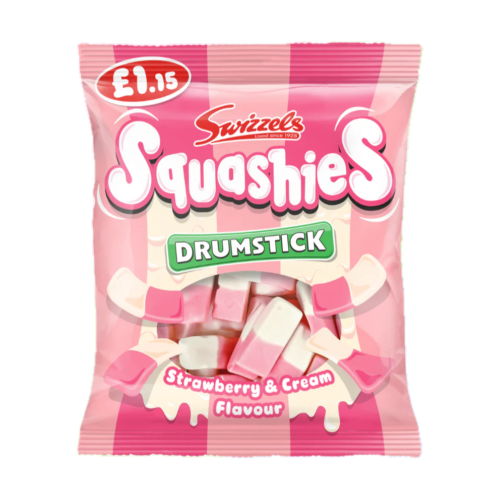 Swizzels Squashies Strawberry & Cream