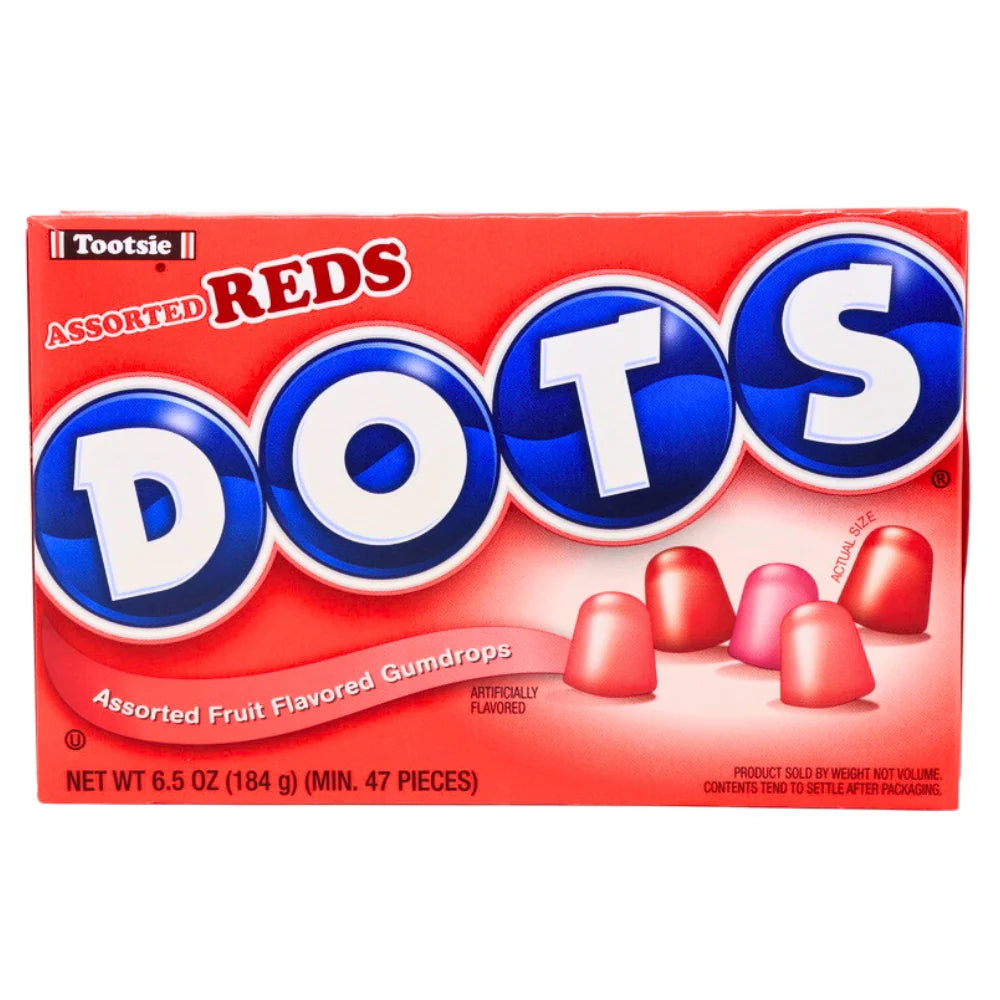 Dots Reds Flavoured Gum Drops