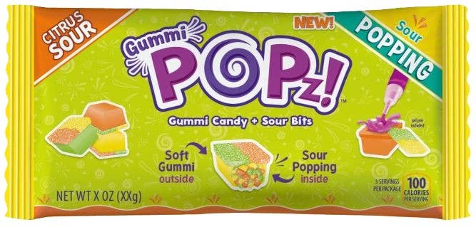 Gummi Popz - Citrus Sour (with poppin candy)